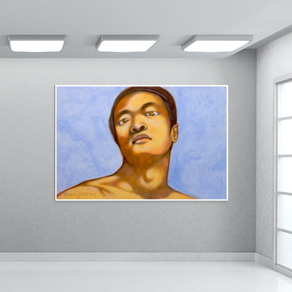 Xin in Michelangelo mood Wall Art