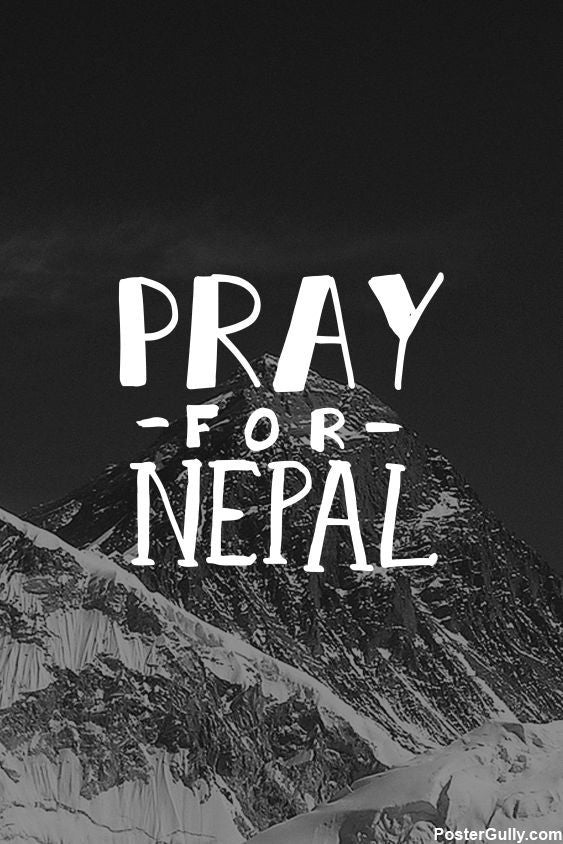 Brand New Designs, Pray For Nepal Artwork