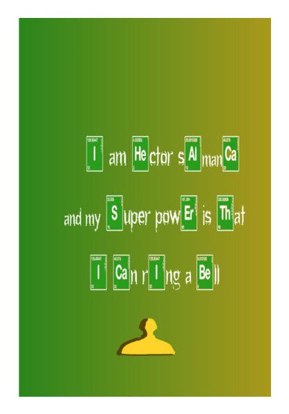 What is your superpower : Breaking bad Wall Art