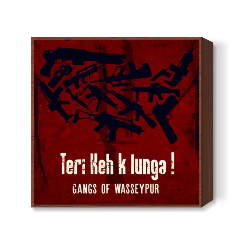 Gangs of Wasseypur Square Art Prints