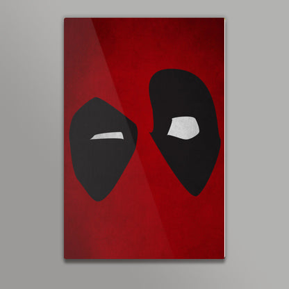 Deadpool Minimalist  Wall Art