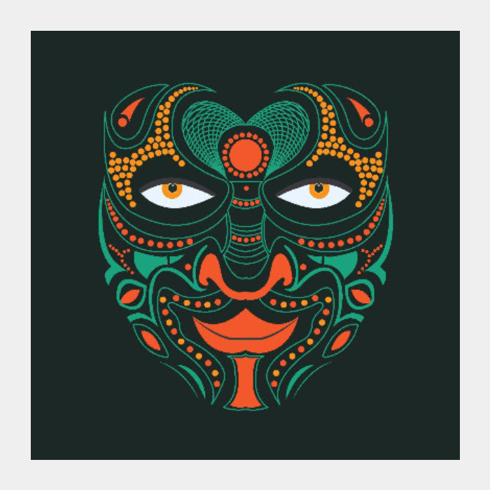 Square Art Prints, Uttama Villain Square Art | Piyush Singhania, - PosterGully