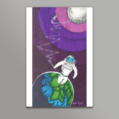 Spaceman Wall Art