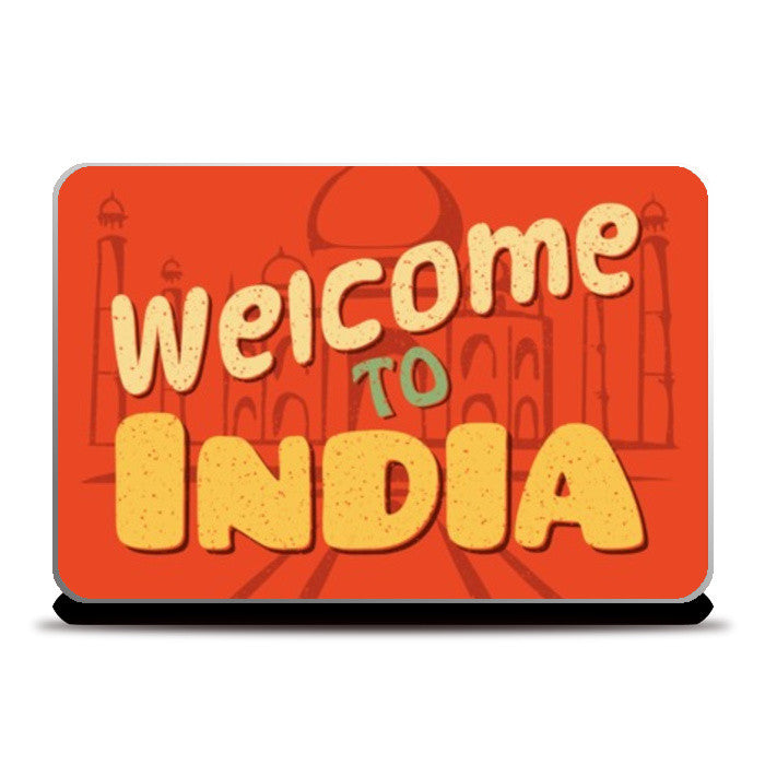 Laptop Skins, Welcome to India retro Laptop Skin