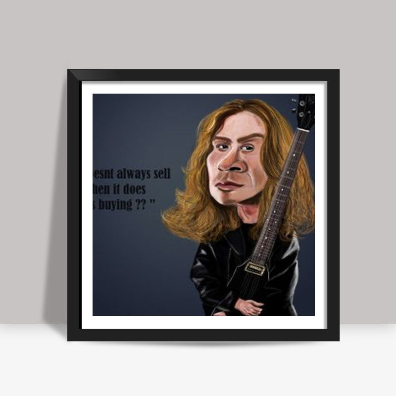 Dave Mustaine / Megadeth Caricature