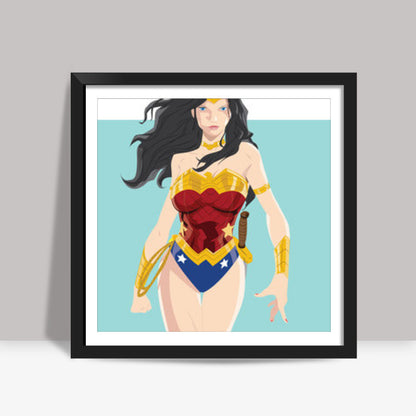 WONDER WOMAN Square Art Prints