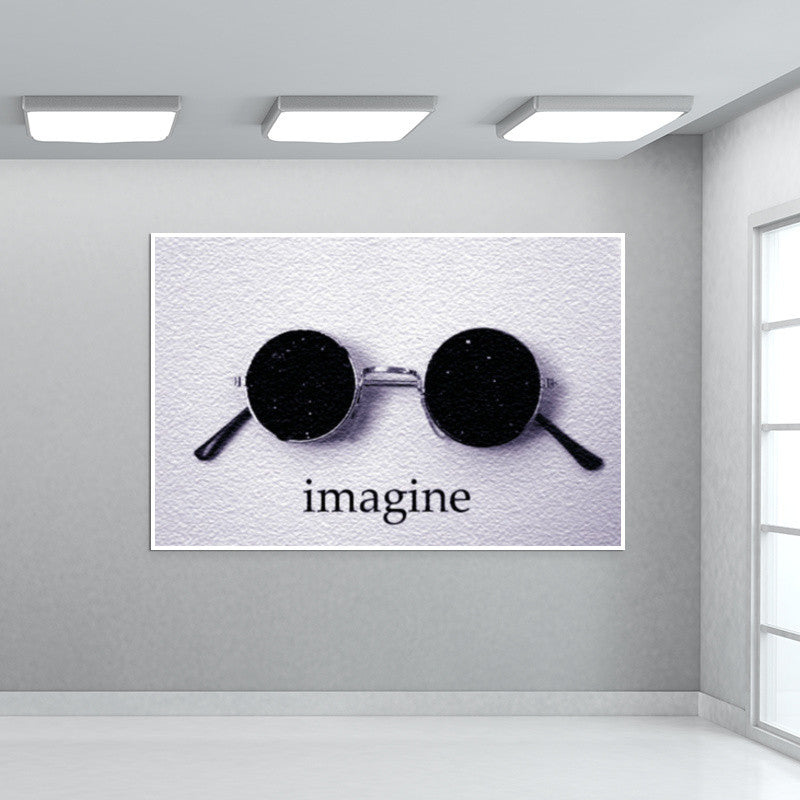 John Lennon | Imagine Wall Art | Haniya Khan