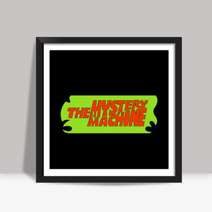 The Mystery Machine Black Square