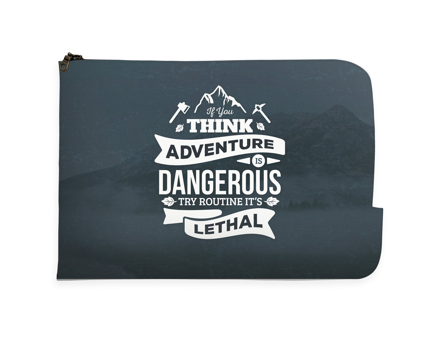 Routine Is Lethal Laptop Sleeve