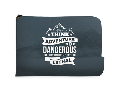 Routine Is Lethal Laptop Sleeve