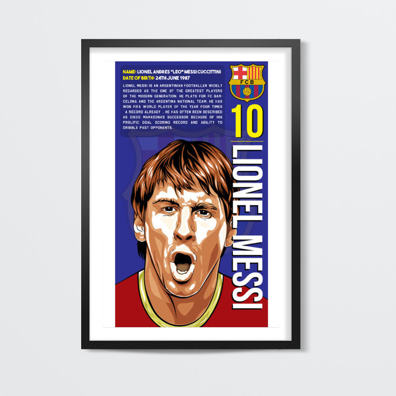 Lionel Messi wall Art