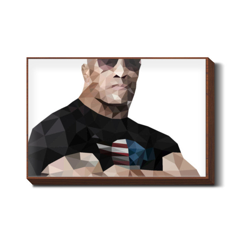 Dwayne The Rock Johnson Wall Art | Gagandeep Singh