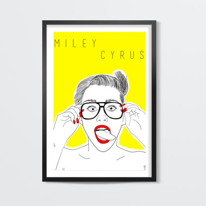 Miley Cyrus Wall Art