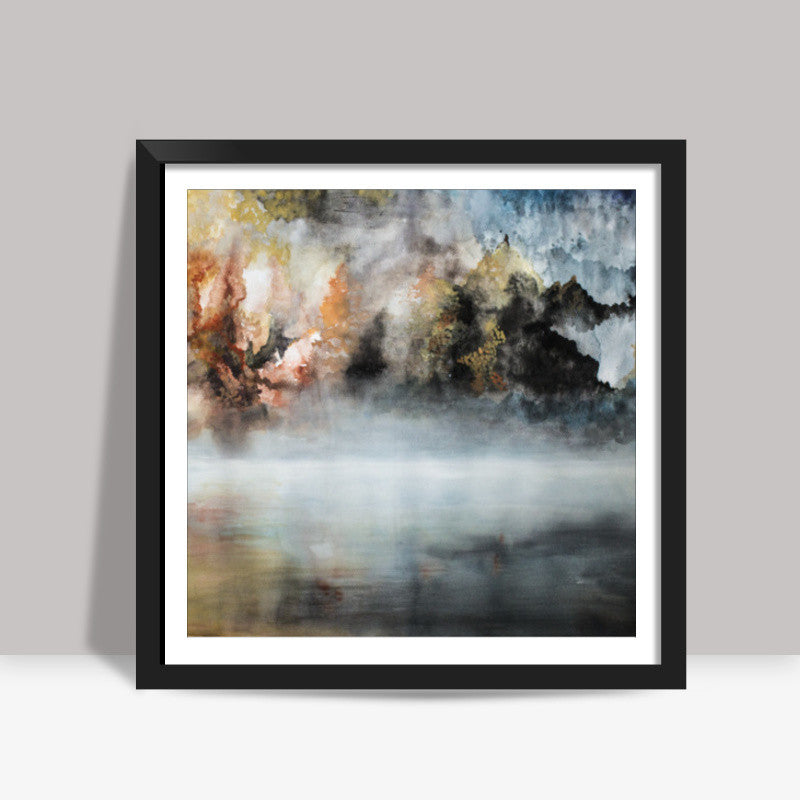 Raging Clouds Square Art Prints