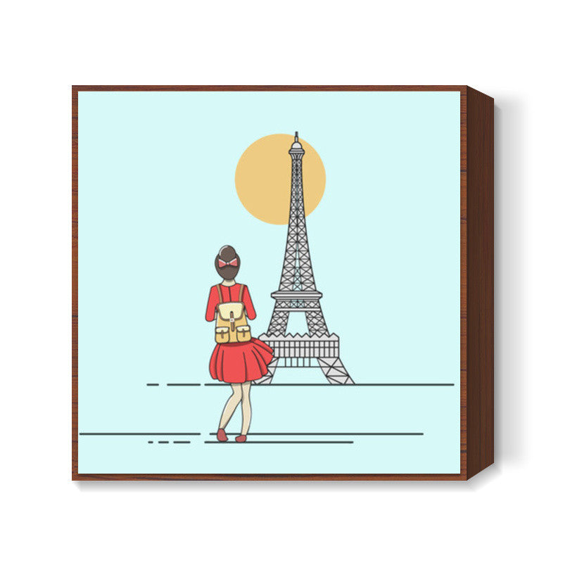 Adventure Calling Square Art Prints