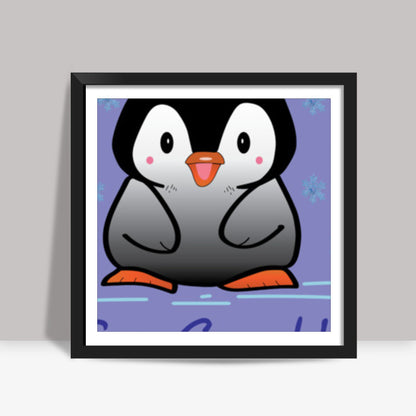 Cute Penguin Square Art | Isha Rathee