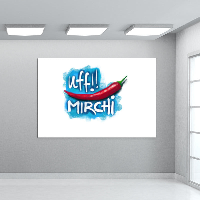 Uff Mirchi Wall Art