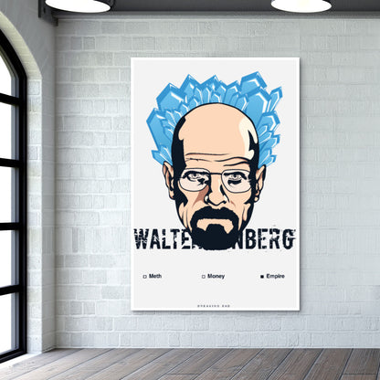 Walter White - Heisenberg Wall Art