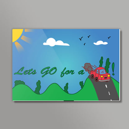 GO ride Wall Art