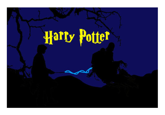 Harry Potter Deatheater Duel  Art PosterGully Specials