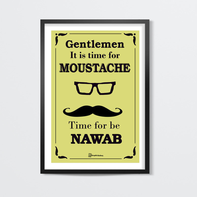 Time for Be NAWAB Wall Art