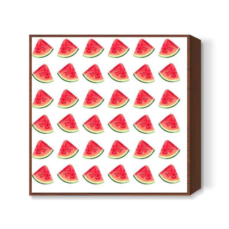 watermelon Pattern Square Art