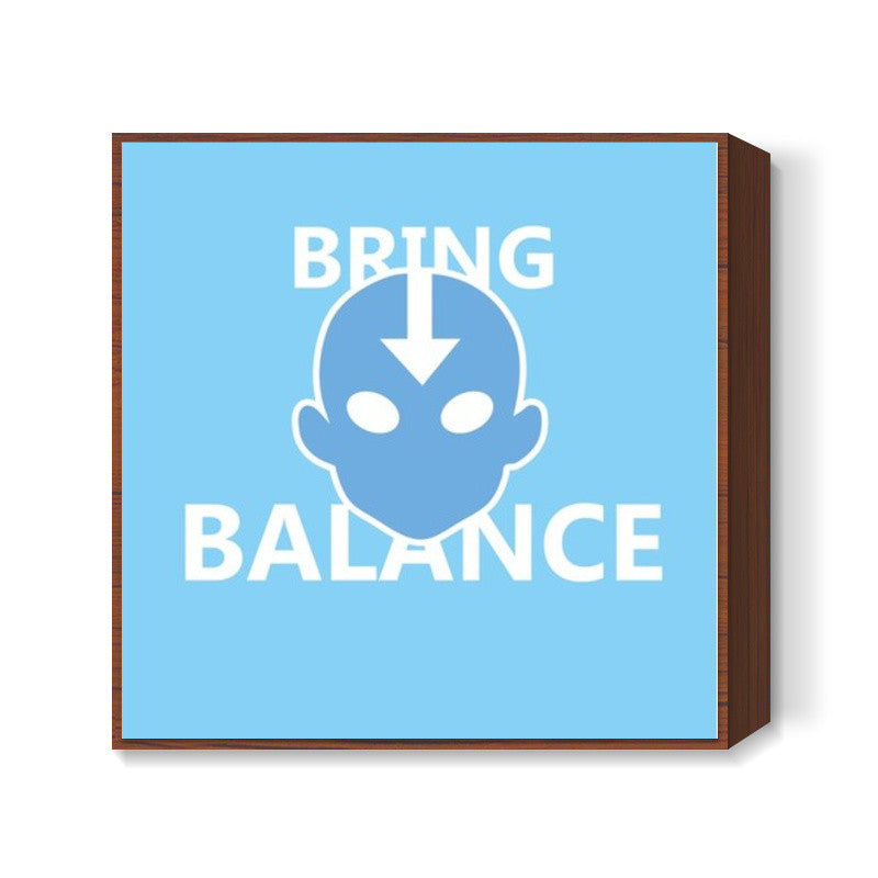 AVATAR AANG Square Art print Square Art Prints