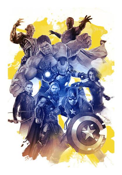 PosterGully Specials, Avengers - Marvel Universe Wall Art | Cuboidesign | PosterGully Specials, - PosterGully