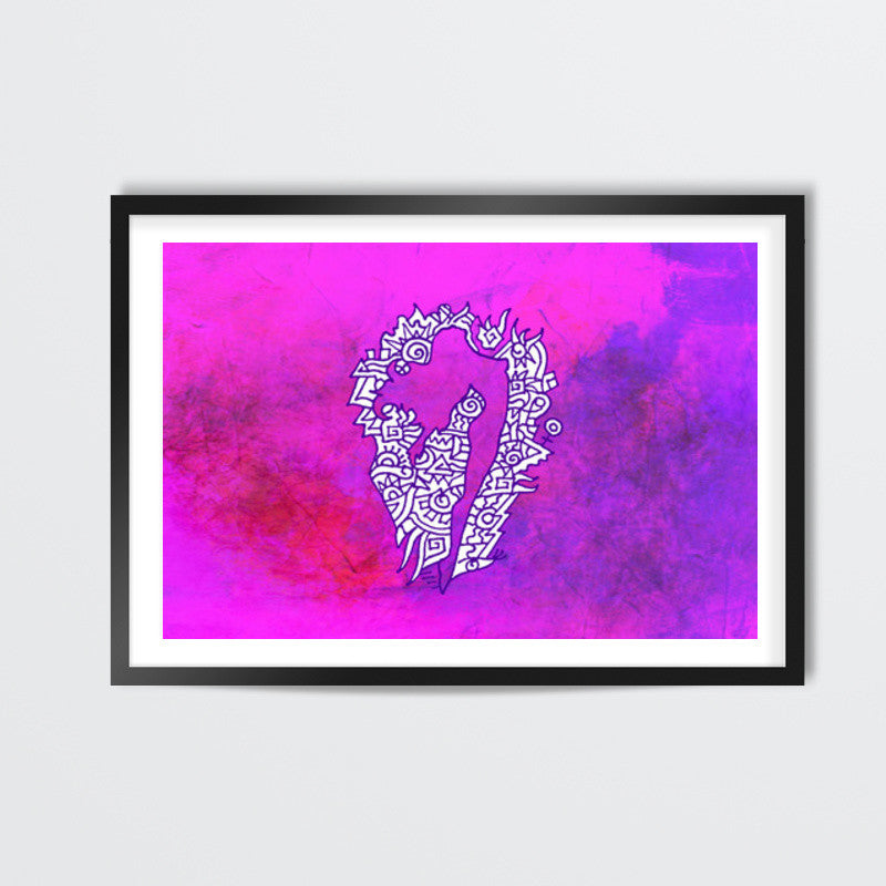 Fly High Zenscrawl Wall Art | Meghnanimous