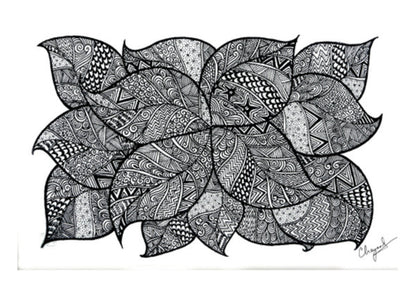 Wall Art, Leafy Tangles Wall Art