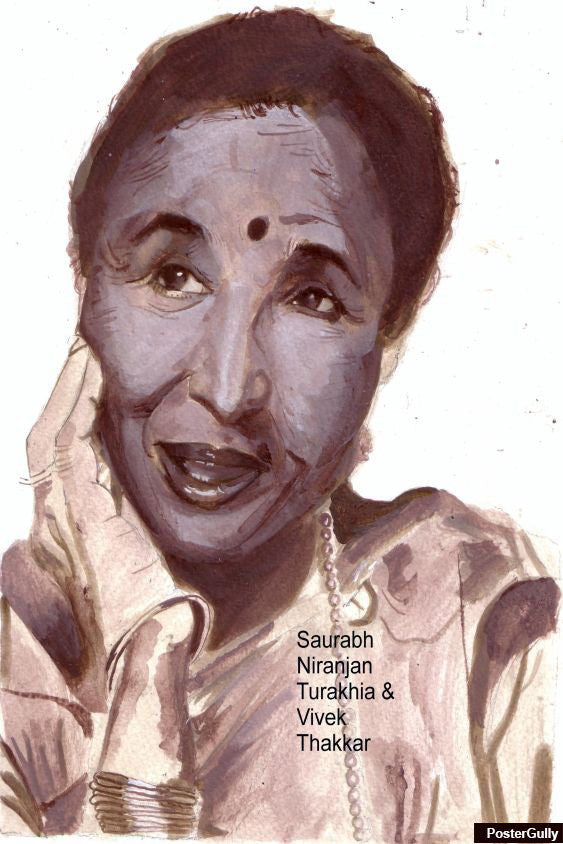 Brand New Designs, Asha Bhosle Artwork