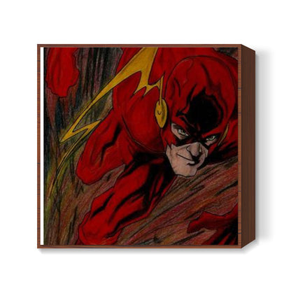 the FLASH Square Art Prints