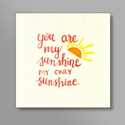 My Sunshine Doodle Square Art