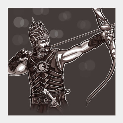 Square Art Prints, bahubali Square Art Prints