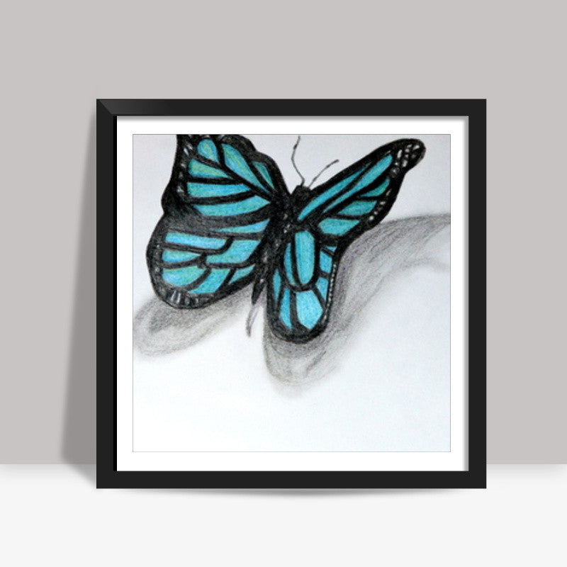 Butterfly Square Art Prints