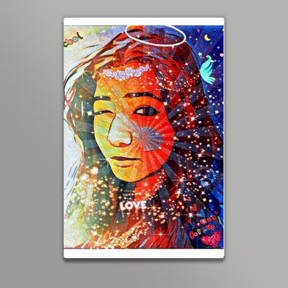 Quirky Goddess | Digi Pop Art | Wall Art