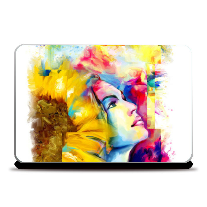 dream girl Laptop Skins