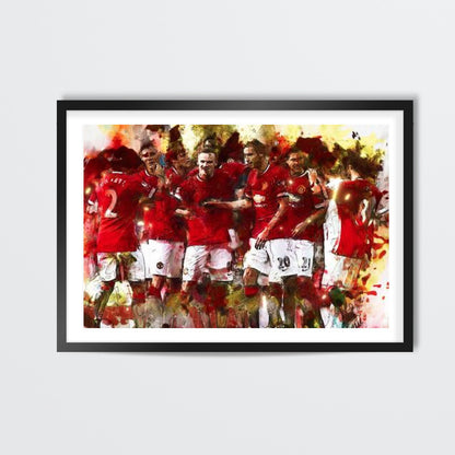 Manchester United 2015 Wall Art | Malvika Asher