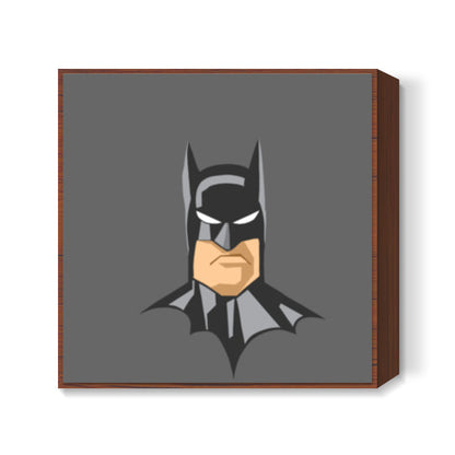 Batman minimal Square Art Prints