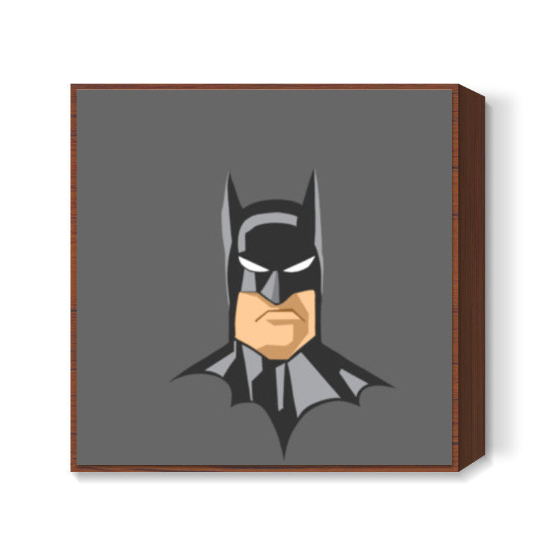 Batman minimal Square Art Prints