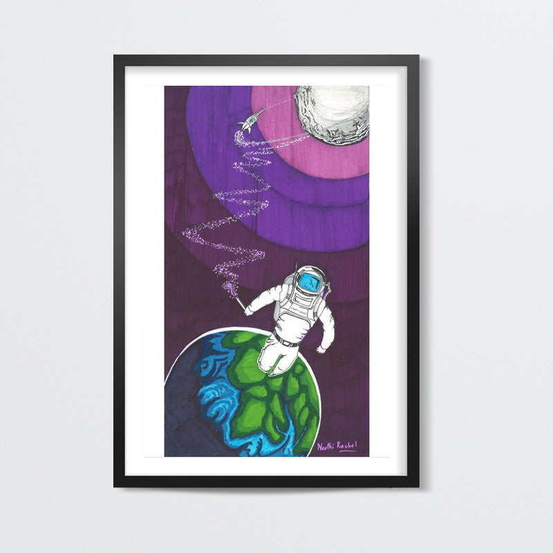 Spaceman Wall Art