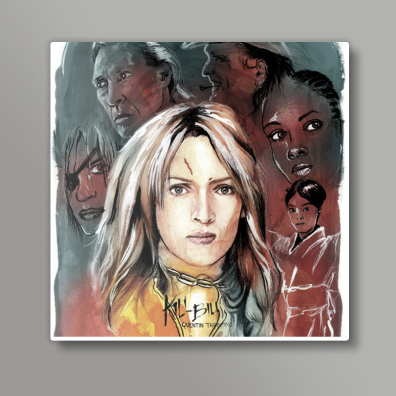 Kill Bill Square Art Prints