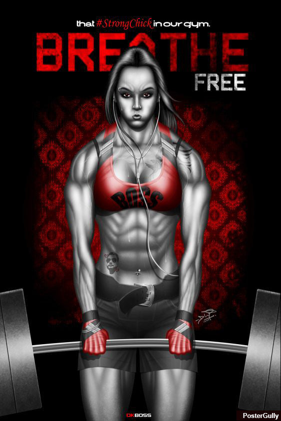 Brand New Designs, Weight Lifting Artwork