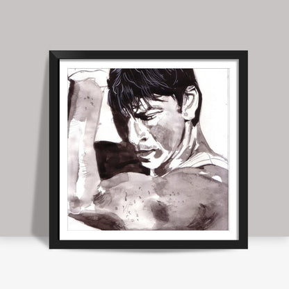 For Superstar SRK (ShahRukhKhan), passion is everything Square Art Prints