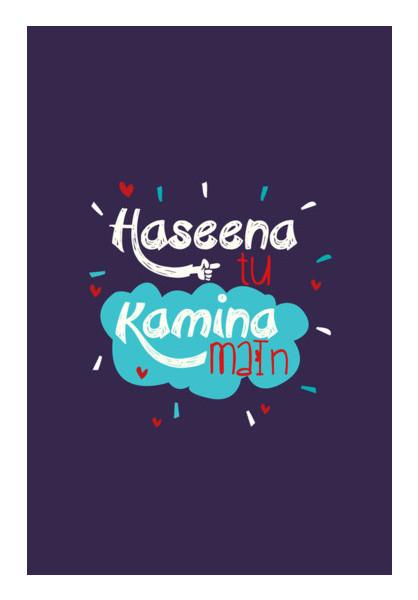 PosterGully Specials, HASEENA TU KAMINA MAIN Wall Art