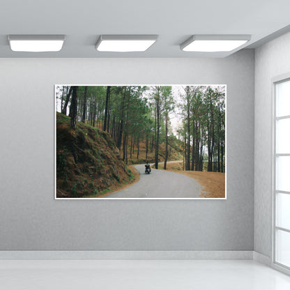 Motorcycle Diaries, Himalayas Wall Art