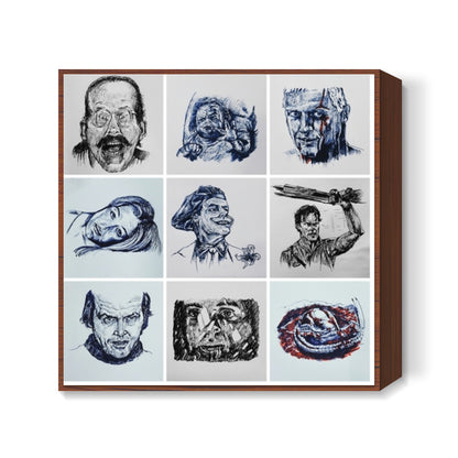 Daily Movie Sketch Collection 2 Square Art Prints