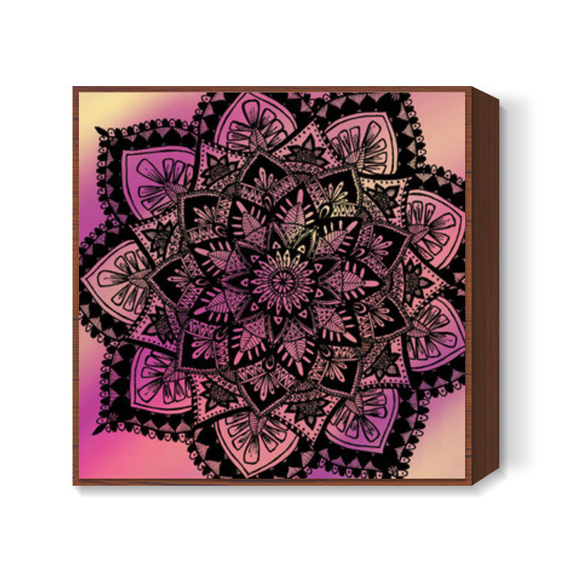 Mandala Square Art Prints