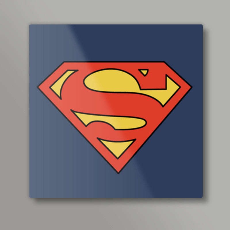 Superman Square Art Prints