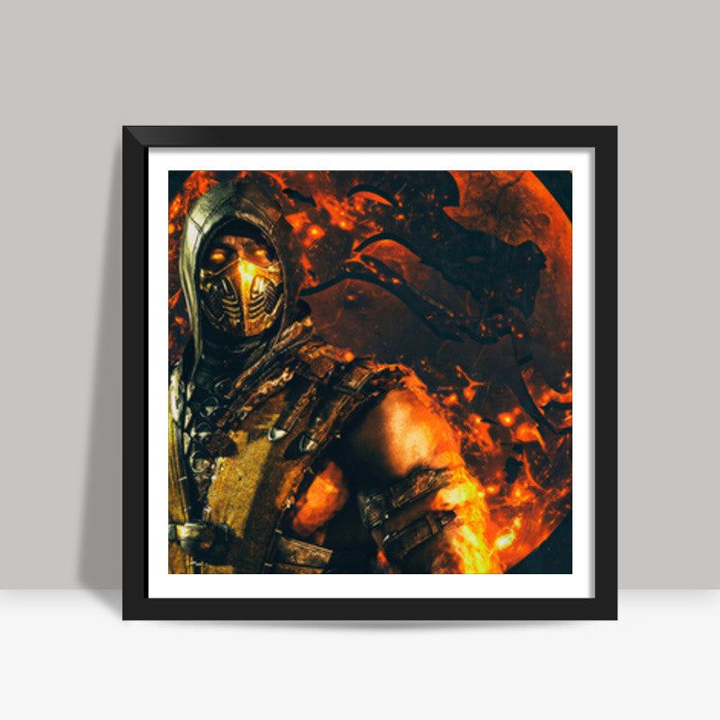 Scorpion Square Art Prints